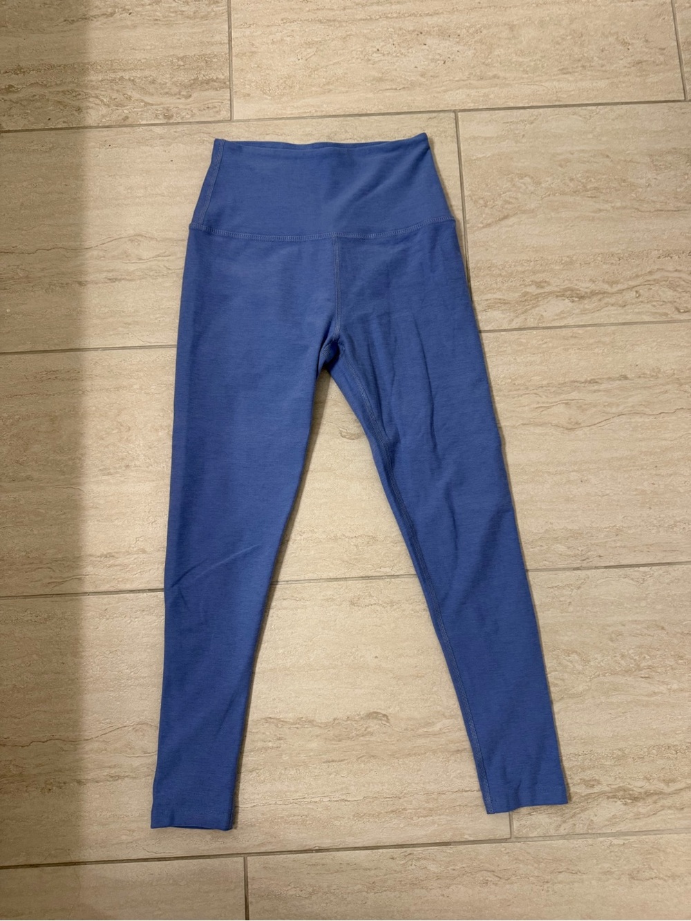 Blue/Purple Beyond Yoga Spacedye Caught In the Midi High Waisted Leggings
